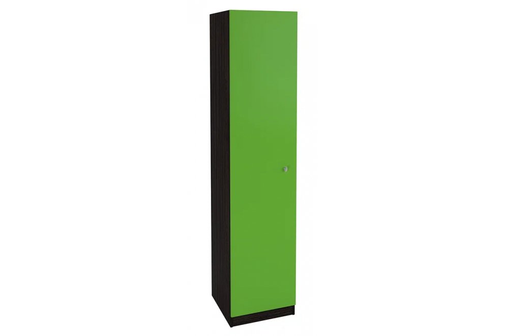 Шкаф Вега венге / салатовый