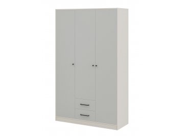 Распашной шкаф Мальма МН-135-04-С1 персидский жемчуг / лунный камень