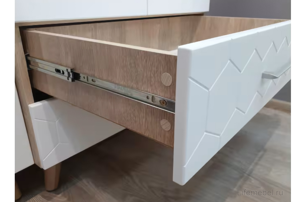 Шкаф Мариус М-01 дуб баррик / белый матовый