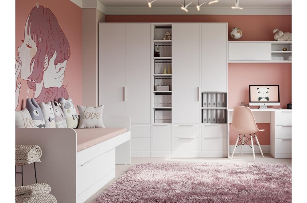 Шкаф Марли белый