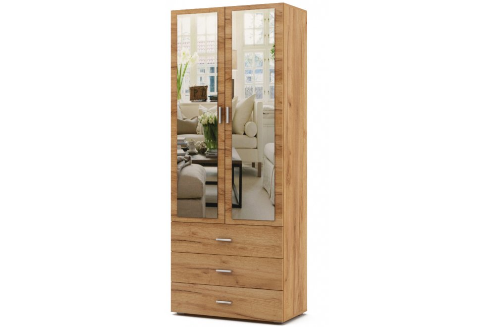 Шкаф Мартин-6 платяной дуб золотистый