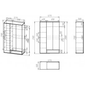 Шкаф Мебелайн-16