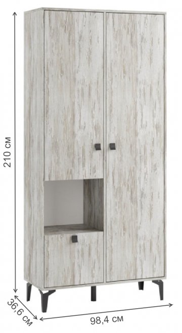 Шкаф Милан артвуд темный