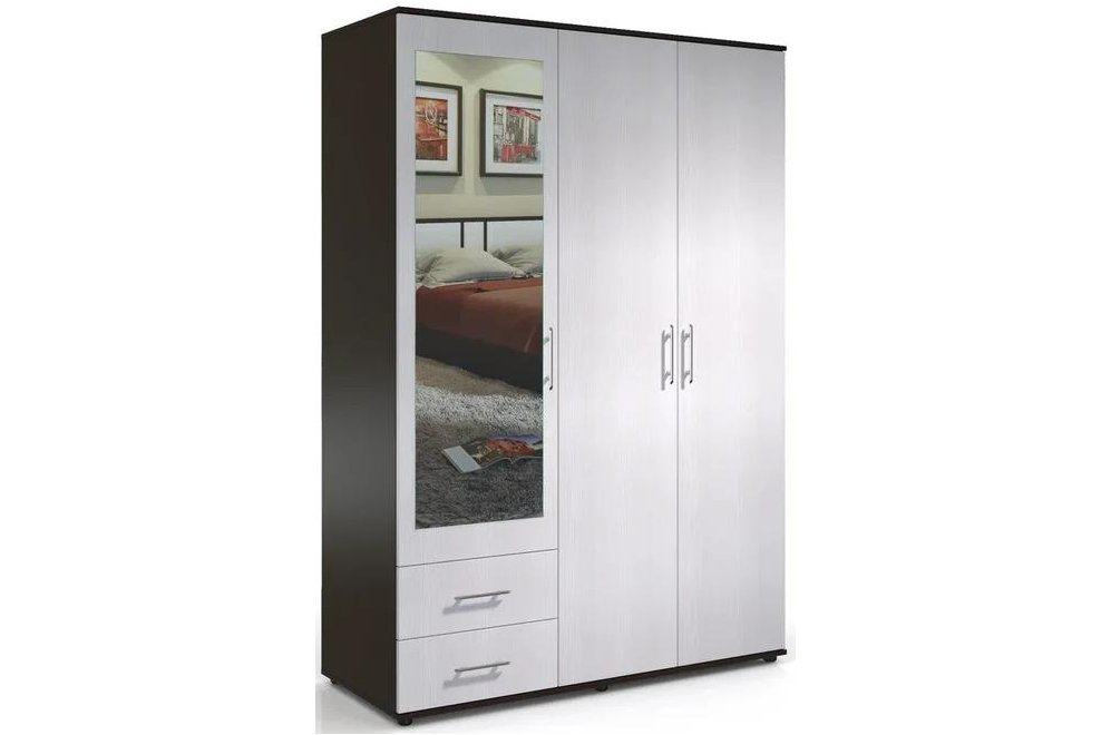 Шкаф Милена СВ-476 венге / вудлайн крем