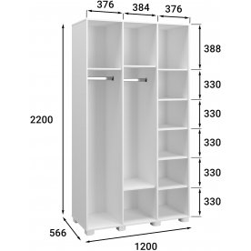 Шкаф Монблан МБ-24К