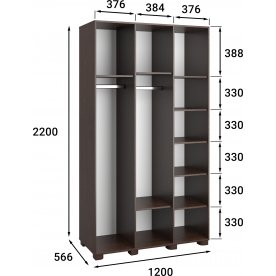 Шкаф Монблан МБ-24К