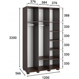 Шкаф Монблан МБ-24К