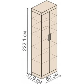 Шкаф Ника Н2