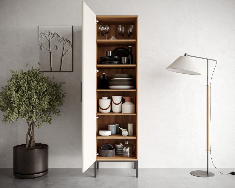 Шкаф Николь (Nicole) NEM101 Белый