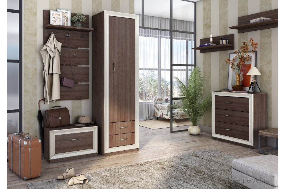 Шкаф Нобиле Пл-60/45 ШКр шамони / крем