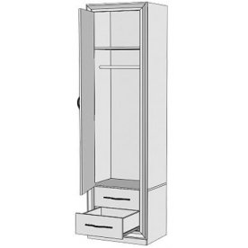 Шкаф Нобиле Пл-60/60 ККр