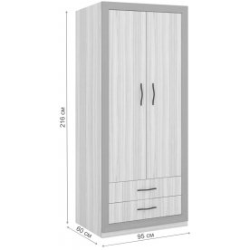 Шкаф Нобиле Пл-95/60 ККр