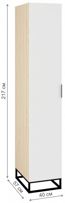 Шкаф Норд Лофт П-400