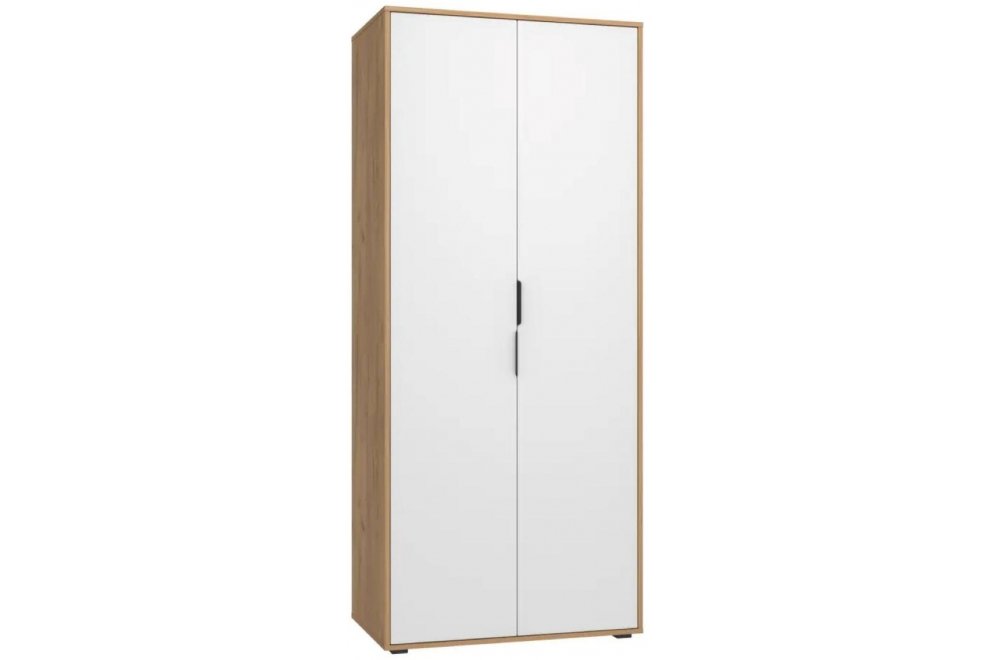 Шкаф Оптима ОП-01 дуб крафт золотой / меренга