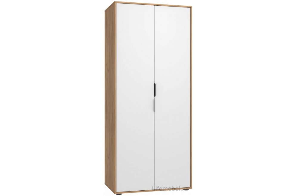 Шкаф Оптима ОП-118 дуб крафт золотой / меренга