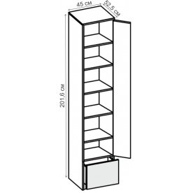 Шкаф Бриз Волна