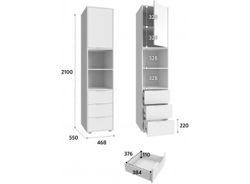 Шкаф Оптима