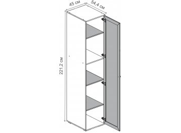 Шкаф Ричард РШ-22