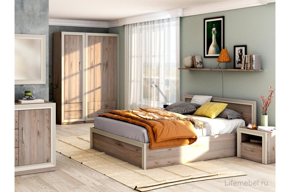 Шкаф Пл-60/45 Н нельсон / латте