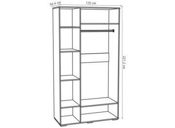 Шкаф Ричард РШ-25