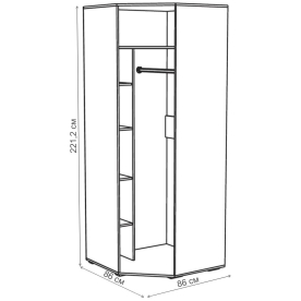 Шкаф Ричард РШ-26