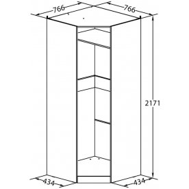 Шкаф Сабрина СМ-307.07.231