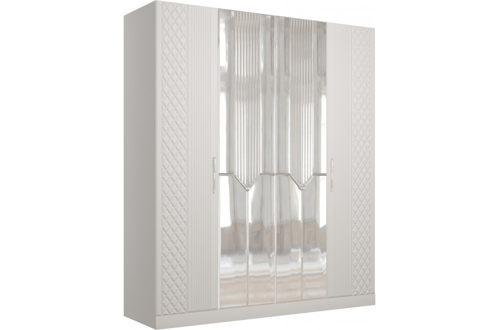 Шкаф Савелья СВЛ-01 кашемир / серебро