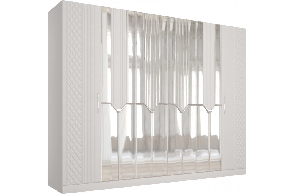 Шкаф Савелья СВЛ-02 кашемир / серебро