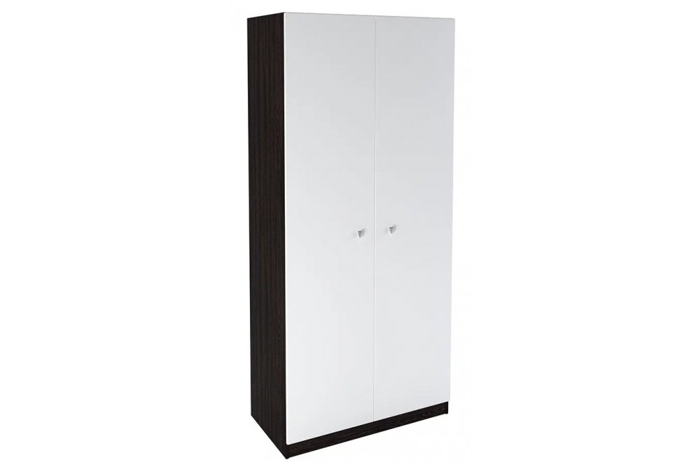 Шкаф 45 венге / белый