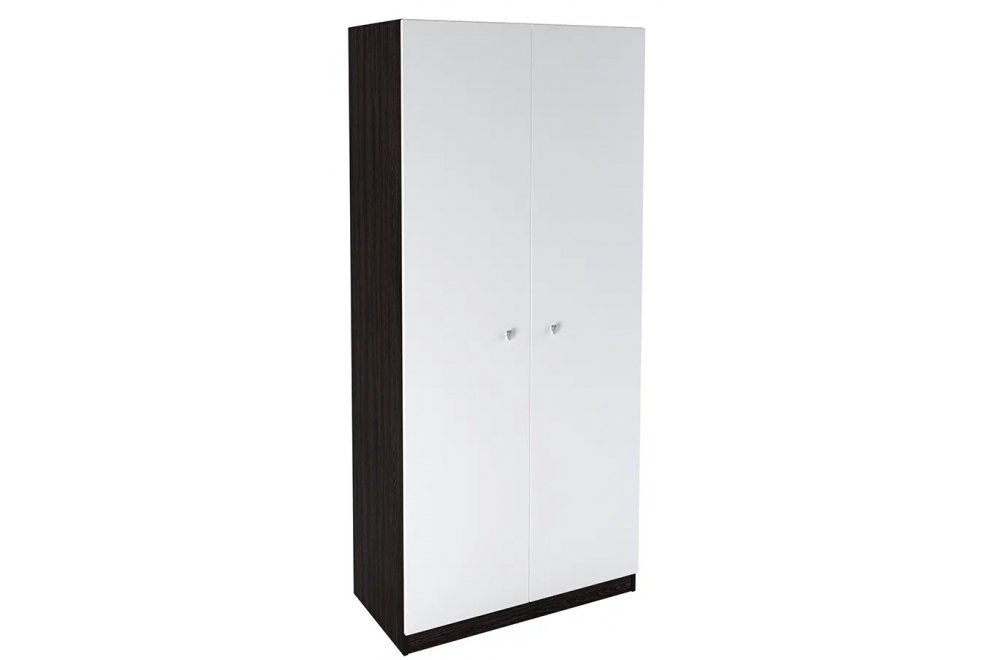 Шкаф 60 венге / белый