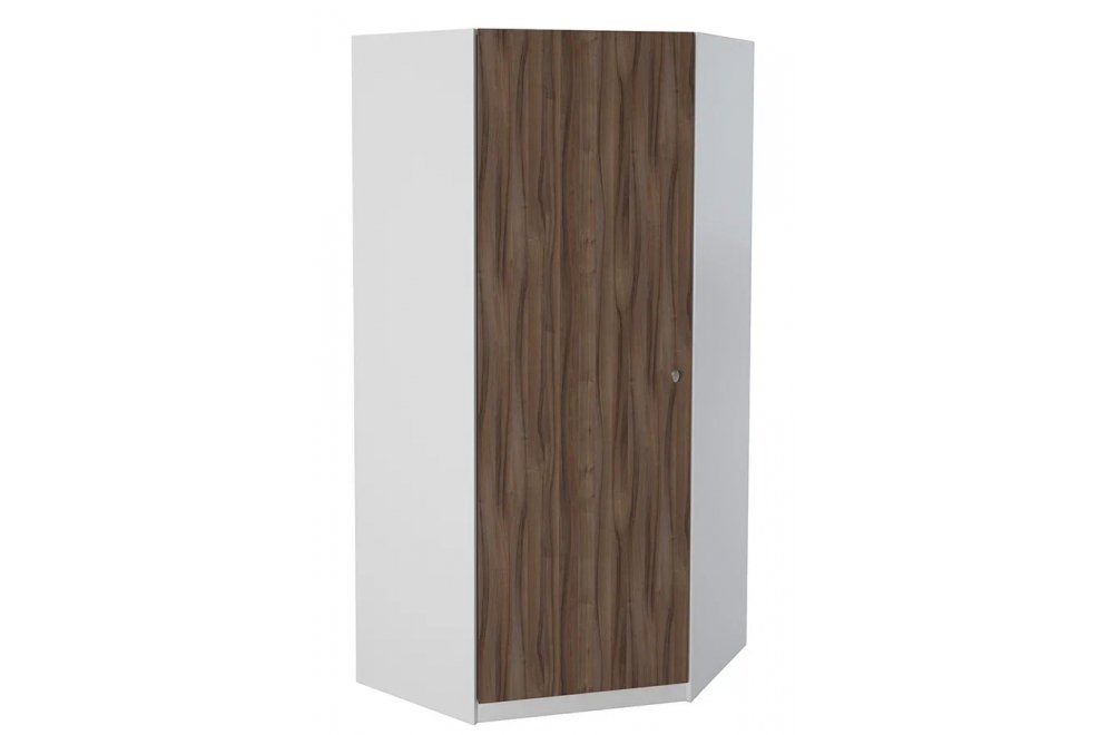 Шкаф Астра угловой белый / орех