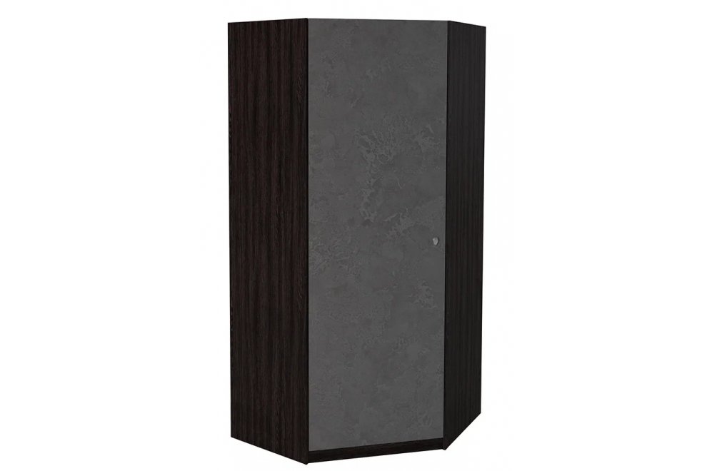 Шкаф Астра угловой венге / железный камень