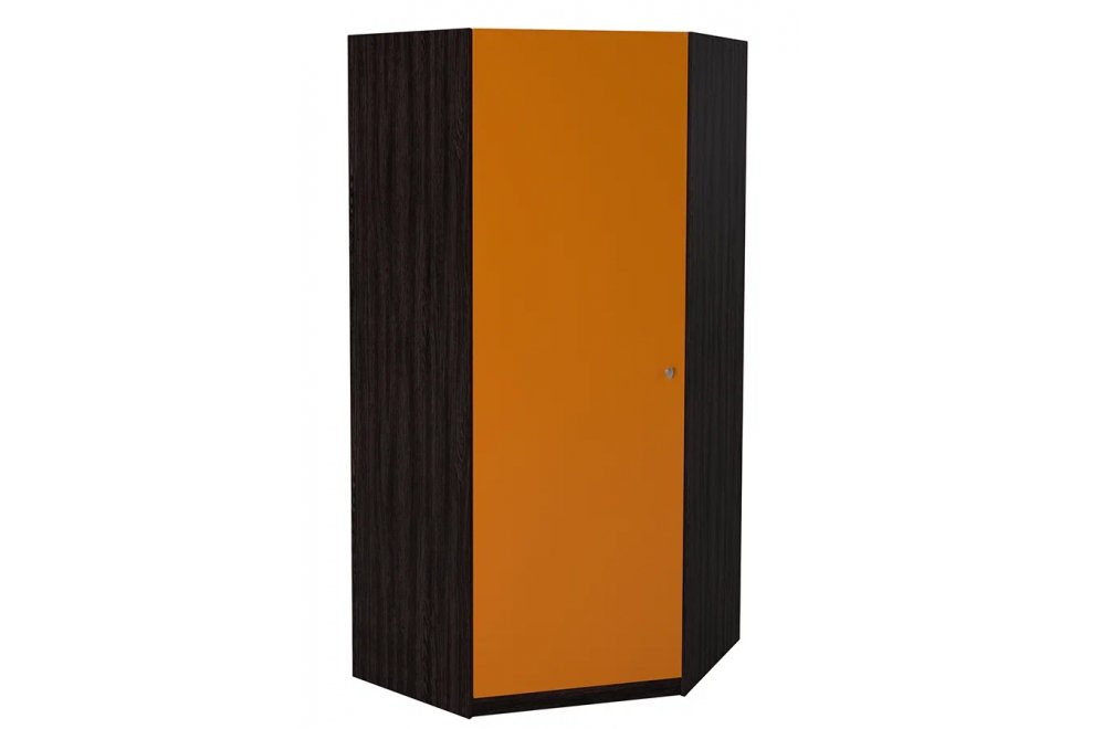 Шкаф Астра угловой венге / оранжевый