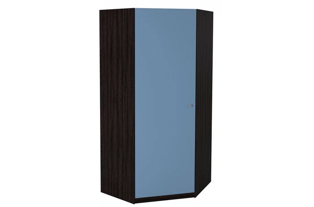 Шкаф Астра угловой венге / голубой