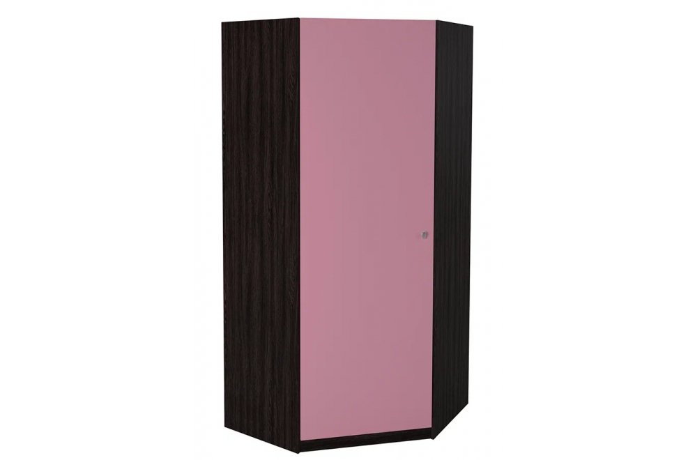Шкаф Астра угловой венге / розовый