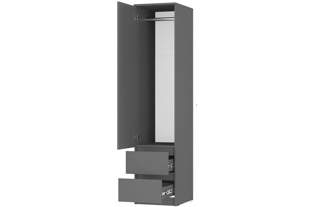 Шкаф Симпл ПН-17 графит