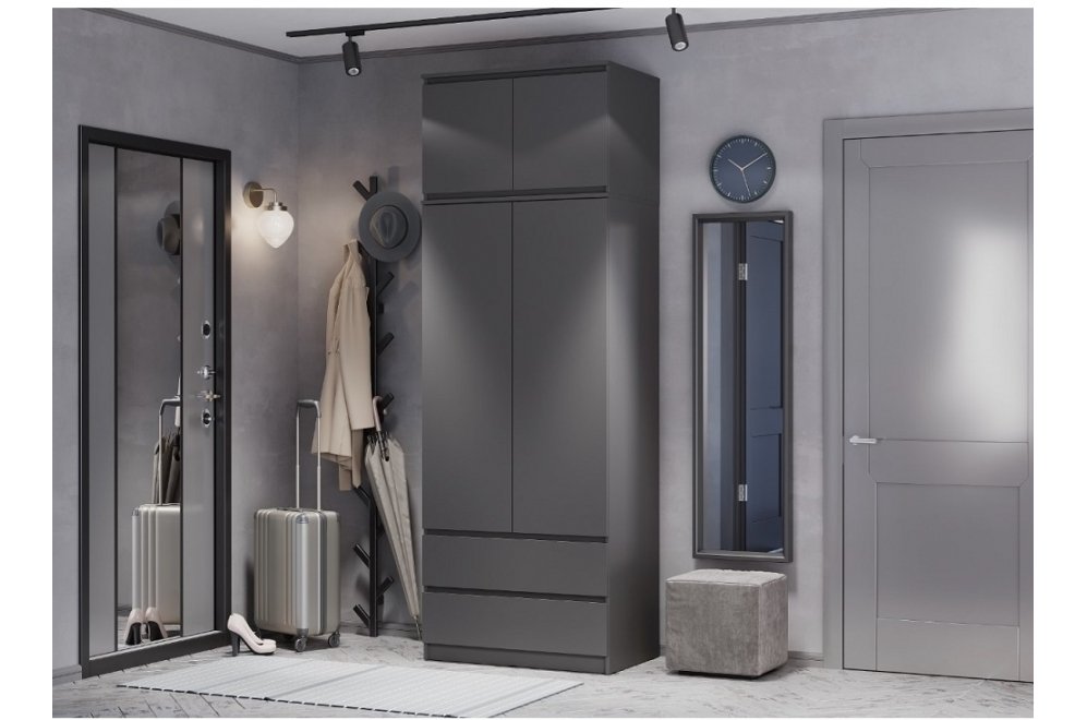 Шкаф Симпл ШК-03 графит