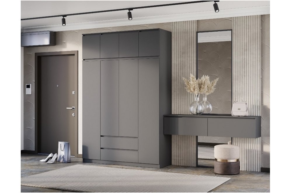 Шкаф Симпл ШК-13 графит