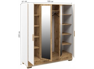 Шкаф Сканди МН-036-34