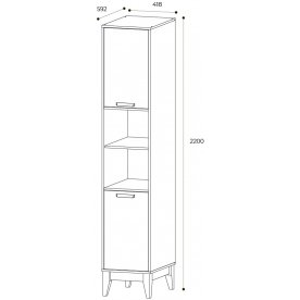 Шкаф Скандика ПН-14
