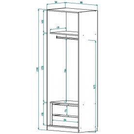 Шкаф София 3022.М1