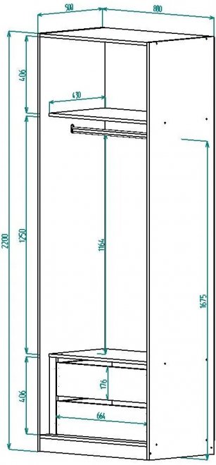Шкаф София 3022.М1 белый