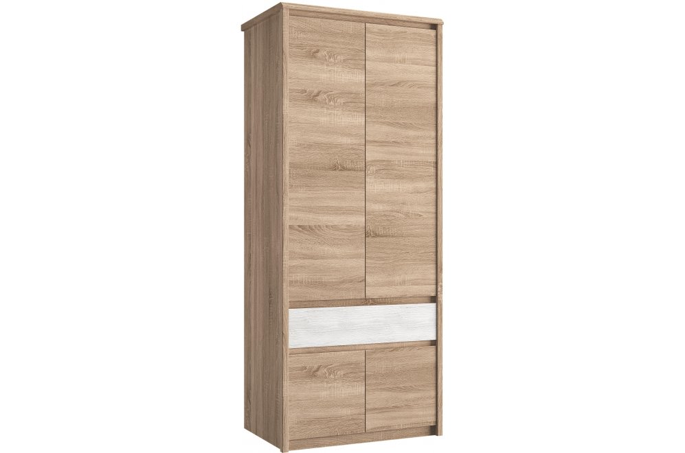 Шкаф Somma 4DG1S дуб сонома / сосна каньон