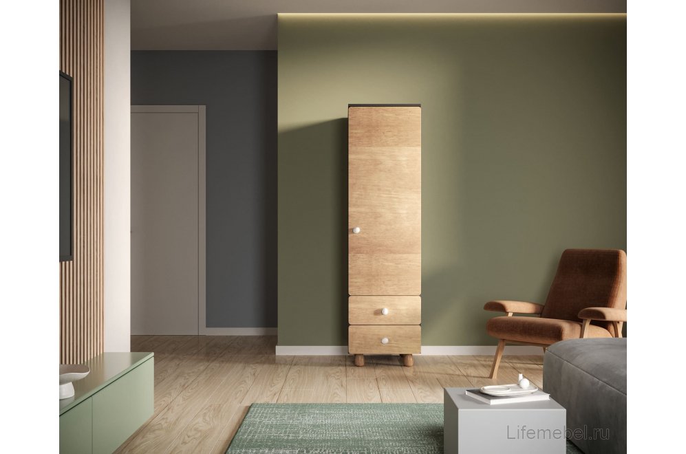 Шкаф Сплит (Split) SP15 коричневый