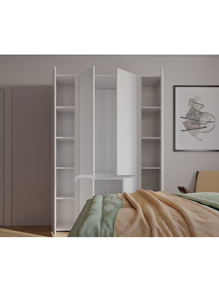 Шкаф Сура 2 150 белый