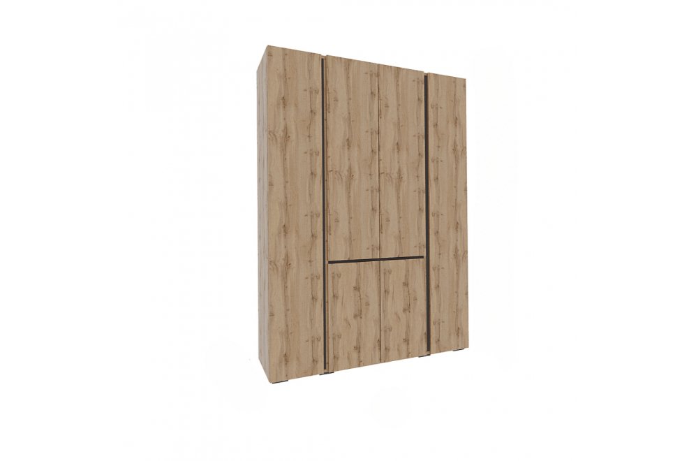 Шкаф Сура 2 150 дуб вотан / графит