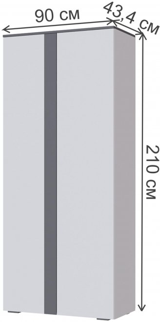 Шкаф Таормина для одежды и белья