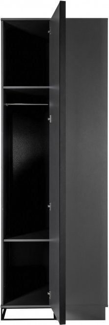 Шкаф угловой City графит