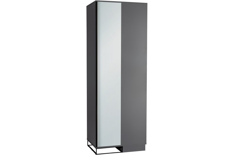 Шкаф угловой City графит