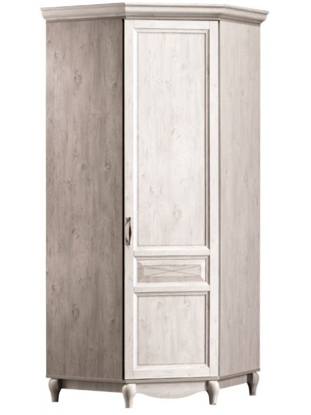 Шкаф угловой Прованс №418 сосна белая